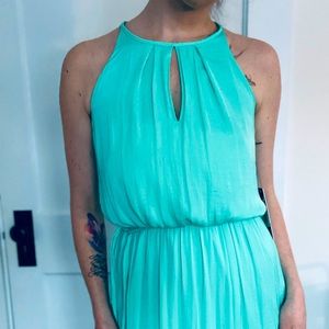 Jennifer Lopez key hole maxi dress